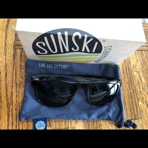 SunSki Navarro Tortoise Polarized Sunglasses